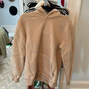 Bling smiley face sweatshirt